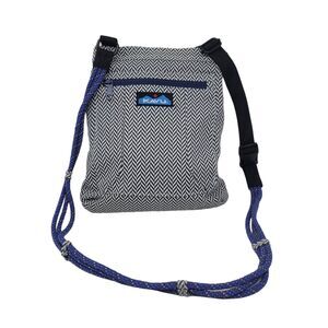 Kavu Shoulder Crossbody Heavy Cloth Herringbone 2 Large Full Pockets Lightweight